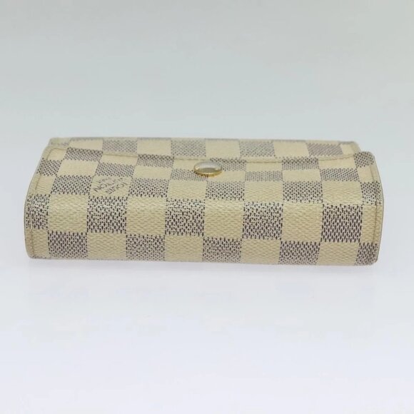 LOUIS VUITTON Damier Azur Portefeuille Alexandra Wallet N63068 LV Auth bs25268 - Picture 6 of 15